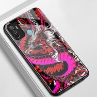 ราคา เคสสำหรับ OPPO A53 2020 A33 2020 A32 A53s A11s เคสโทรศัพท์มังกรเปลือกแก้วกันกระแทก (56003265157)