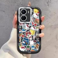 ราคา เคสสำหรับ VIVO Y16 Y35 5G Y56 5G Y02s เคสโทรศัพท์แมวซิลิโคนกันกระแทก (51804054315)