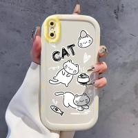 ราคา เคสสำหรับ iPhone X Xs Xr Xs Max 7 Plus 8 Plus เคสโทรศัพท์แมวซิลิโคนกันกระแทก (50852564353)