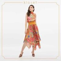 ราคา Kloset set กระโปรงอัดพลีท (41477429303)