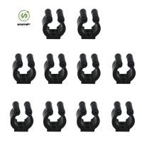 ราคา gangong1kr 10 ชิ้นเบ็ดตกปลาที่เก็บคลิป บิลเลียดสนุ๊กเกอร์ Cue Locating ผู้ถือคลิป ชั้นเก็บคันเบ็ด (27064953852)