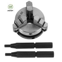 ราคา gangong1kr Lathe Chuck K01 50 Self Centering Mini เครื่องกลึง Chuck 3 Jaw เครื่องกลึงไม้เครื่องมือ (40977305329)