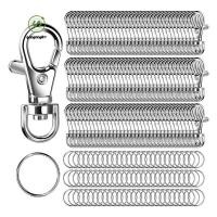 ราคา gangong1kr แหวนกุญแจแหวนพวงกุญแจทําชุด 240 ชิ้น (46503224264)