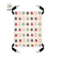 ราคา กังกง1kr ถอดออกได้สัตว์เลี้ยงแขวนเปลญวนนุ่มระบายอากาศกรงสัตว์เลี้ยงเปลญวนที่มีตะขอโลหะสองด้านสําหรับกระต่ายสุนัขขนาดเล็ก (57503215549)