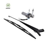 ราคา gangong1kr ชุดมอเตอร์ปัดน้ําฝน Excavator 12V สําหรับ Doosan DH60 7 80 7 ชิ้นส่วนเปลี่ยนมอเตอร์ปัดน้ําฝน (49503675731)