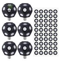 ราคา gangong1kr 6 ชิ้นสแกน Scanner Turntable Multi Angle Marker Set 100 จุด 3D Scanner Markers Dot สติกเกอร์ 3 มม D Dot (45654012661)