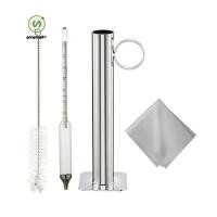 ราคา gangong1kr Maple Syrup Hydrometer Kit Hydrometer สําหรับน้ําเชื่อมเมเปิ้ลเมเปิ้ลอุปกรณ์น้ําเชื่อม (47354012207)
