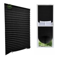 ราคา gangong1kr 2ชิ้นไร้สายBlackoutจีบติดตั้งง่ายและตัดสําหรับบ้านห้องนอนหน้าต่างสํานักงานสําหรับประตูหน้าต่างShades (44953226866)