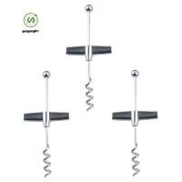 ราคา gangong1kr ที่เปิดขวดคอร์กลูกปัด DIY 3 ชิ้นอุปกรณ์ไวน์ที่เปิดขวดไวน์สีแดง T Bar ที่เปิดไวน์แดงในครัวเรือน (28193826786)