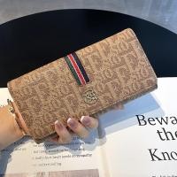 ราคา กระเป๋าสตางค์ยาวสำหรับผู้หญิง ทำจากหนังแท้ มีช่องใส่การ์ดและสามารถเก็บโทรศัพท์มือถือได้ (55154578895)