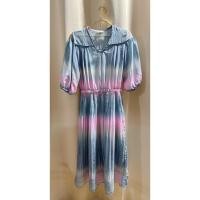 ราคา เดรสยาวผ้าชีฟองลายมัดย้อมสีหวานใส่ไปทะเลน่ารักมากค่ะ (48505299968)