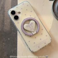 ราคา Love เหมาะสําหรับ iPhone 16 15 14 13 12 11s23 fe เคสโทรศัพท์ s25ultra s24plus สองชั้นแม่เหล็ก 3 17promax (50002573882)