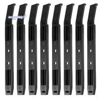 ราคา 4 คู่รางฮาร์ดไดรฟ์แชสซีกรงอุปกรณ์เสริมไดรฟ์เบย์เลื่อนรางพลาสติกสําหรับถาดฮาร์ดไดรฟ์ 3 5 ถึง 5 25 (43608854081)