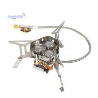 ราคา เตาแก๊สสามหัวสำหรับแคมปิ้ง พกพาสะดวก ทนทานสแตนเลสและทองแดง (46403954375)