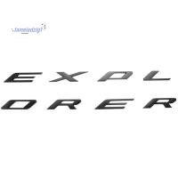ราคา ตัวอักษร 3D ABS ฝากระโปรงหน้า Emblem Explorer Sport Hood สติกเกอร์ตัวอักษรสําหรับ Explorer 2011 2020 สีดําด้าน (41608886723)