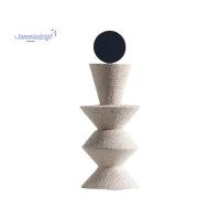 ราคา บทคัดย่อเรขาคณิตหินทรายรูปปั้นศิลปะเครื่องประดับทางเข้าห้องนั่งเล่นตู้ทีวีสก์ท็อปตกแต่งบ้าน (49353290261)