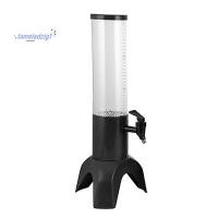 ราคา ทาวเวอร์ตู้เบียร์ 1 5ล ทําความสะอาดง่ายแบบบูรณาการแตะด้วยหลอดน้ําแข็งและไฟ นํา เครื่องจ่ายเครื่องดื่มแบบใสสีดํา (27685292302)