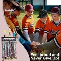 ราคา ไม่เคยให้แสดงไม้แขวนเสื้อเหรียญพร้อมชั้นวาง ติดตั้งง่ายถ้วยรางวัลเหล็กคาร์บอนและชั้นวางจอแสดงผลเหรียญ ข ติดตั้งง่ายใช้งานง่าย (50903260632)