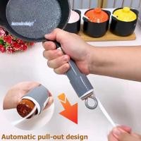 ราคา ที่จับหม้อฝาครอบฉนวนกันความร้อนป้องกันการกระเด็น ปลอกหุ้มมือจับฉนวนกันความร้อนซิลิโคน (48655424611)