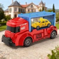 ราคา American Container Trailer โมเดลรถโลหะผสมรถบรรทุกขนาดใหญ่ (43476954408)