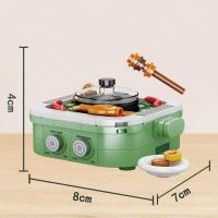 ราคา อาคารบล็อกเครื่องใช้ไฟฟ้าขนาดเล็กลูกปลาหมึกข้าวโพดคั่วตู้น้ํามัลติฟังก์ชั่ทําอาหารหม้อประกอบของเล่น (42776262525)