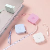 ราคา 2เมตรมินิที่เรียบง่ายแบบพกพาขนาดเล็กเทปวัดเสื้อผ้า1เทปวัดเอวสะโพกเส้นรอบวงน่ารักการ์ตูนวัดวัดไม้บรรทัดวัดนุ่มไม้บรรทัด (28043472857)