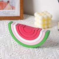 ราคา บล็อกตัวต่อสายรุ้งไม้ข้ามพรมแดน Jenga เด็กประกอบการศึกษามอนเตสซอรี่การตรัสรู้ S (48500605712)