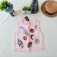 ราคา ใหม่ มือหนึ่ง เสื้อผ้าแก้ว สีชมพู งานปักสวยๆ (47103242994)