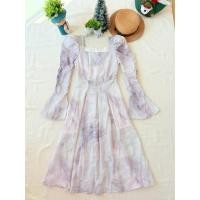 ราคา ใหม่ มือหนึ่ง เดรสทรงเจ้าหญิง แขนยาวยกพองสวย (53454294713)