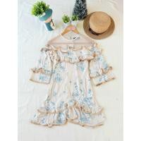 ราคา ใหม่ มือหนึ่ง งานป้าย poonyisa เดรสสีเทา แต่งพู่สวยๆ (52154040930)