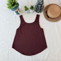 ราคา ใหม่ มือหนึ่ง เสื้อกล้ามชีฟอง สีน้ำตาลโกโก้ สีสวยน๊า (49554651296)