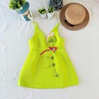 ราคา ใหม่ มือหนึ่ง งานป้าย Arista เสื้อสายเดี่ยว สีเขียวสะท้อนแสงสวยๆ (47654075335)