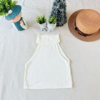 ราคา ใหม่ มือหนึ่ง เสื้อครอปผ้าเรย่อน สีขาว ทรงเซ็กซี่ๆ (44904178747)