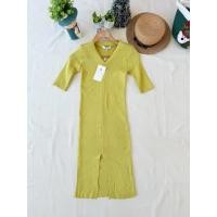 ราคา ใหม่ มือหนึ่ง งานป้าย wynn เดรสไหมพรมผ้าร่อง ผ้ายืดตามตัว (44754586738)