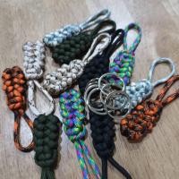 ราคา Tec40 Stainless Steel Keychain Paracord Lanyard 4mm PLYS316L UNIT 09 DIVER APPROVED พวงกุญแจ Zip Puller เชือกถัก (44312608758)