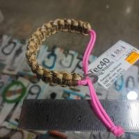 ราคา MC2THAILAND กำไลข้อมือ กำไล COBRA KNOT Bracelet Paracord Aluminum Alloy Eye MODEL M05 14 (26474753984)