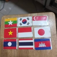 ราคา MAGNET PLATE THAILAND LAOS VIETNAM PHILIPPINES CAMBODIA JAPAN KOREA INDONESIA MALAYSIA MYANMAR แผ่นแม่เหล็ก UNIT 01 (26390057436)