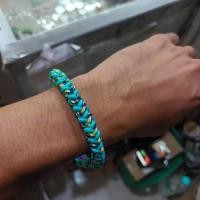 ราคา กำไลข้อมือ MC2THAILAND PARACORD BRACELET 2mm M06 011 เชือกถัก กำไล ฉุกเฉิน MADE IN THAILAND Tec40store (24934625404)