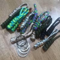 ราคา Tec40 Stainless Steel Keychain Paracord Lanyard 4mm PLYS316L UNIT 11 DIVER APPROVED พวงกุญแจ Zip Puller เชือกถัก (24246364143)