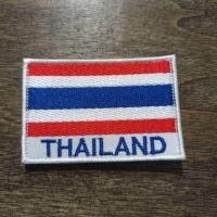 ราคา Tec40 VELCRO PATCH THAILAND ไทย อาร์มตีนตุ๊กแก ธงชาติ SIZE 80x50mm Tec40store ไรท์สาระกับครูแว่น (29418192360)