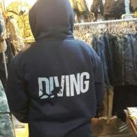 ราคา TANK2 HOODY DIVING เสื้อกันหนาว เสื้อฮู้ด (4110330433)