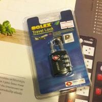 ราคา กุญแจรหัส SOLEX Travel Lock TSA accepted travel locks by ครูแว่น frogmangear (1871709565)