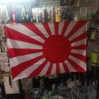 ราคา ธง ธงอาทิตย์อุทัย Rising Sun Flag ญี่ปุ่น JAPAN 100 COTTON ผ้าหนา ตาไก่4จุด Tec40store bandanatec40 (43876532778)