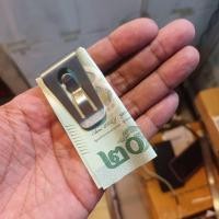 ราคา MC2THAILAND Money clip Stainless steel คลิปหนีบธนบัตร มันนี่คลืป คลิปหนีบเงิน หนีบแบงค์ สแตเลสสตีล Tec40store ไรท์สาระกั (1969968782)