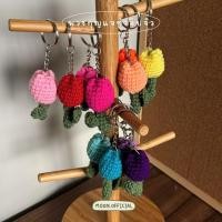 ราคา HA37 MOON HANDMADE พวงกุญแจทิวลิปจิ๋ว สุ่มลาย (44273901533)