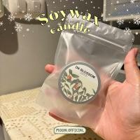 ราคา มีราคาส่ง รับทำของชำร่วย เทียนหอมไขถั่วเหลืองตลับ BRINGMOON CD0 ขนาด 40 g (17498302205)