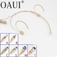 ราคา ชุดหูฟังแบบแขวนหูมืออาชีพ ไมโครโฟนติดศีรษะสําหรับระบบไมโครโฟนไร้สาย Shure สีผิว Mini XLR mor (25585348845)