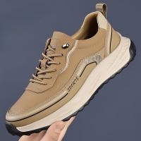 ราคา 2025 ฤดูร้อนสไตล์ใหม่กีฬารองเท้าผู้ชาย Soft Soled ผู้ชายรองเท้าสบายๆ Breathable All Match รองเท้าอินเทรนด์รองเท้าผู้ชาย Lace Up รองเท้า Oxford รองเท้า (57103425246)