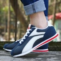 ราคา รองเท้าผู้ชายฤดูใบไม้ผลิ Retro Low Top หนังน้ําหนักเบาแฟชั่นรองเท้าผ้าใบลําลอง (54850484163)