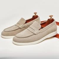 ราคา รองเท้าโลฟเฟอร์หนังแท้สไตล์อังกฤษสําหรับผู้ชายขี้เกียจแบบสวมรองเท้าลําลองสําหรับบุรุษ (53851525624)